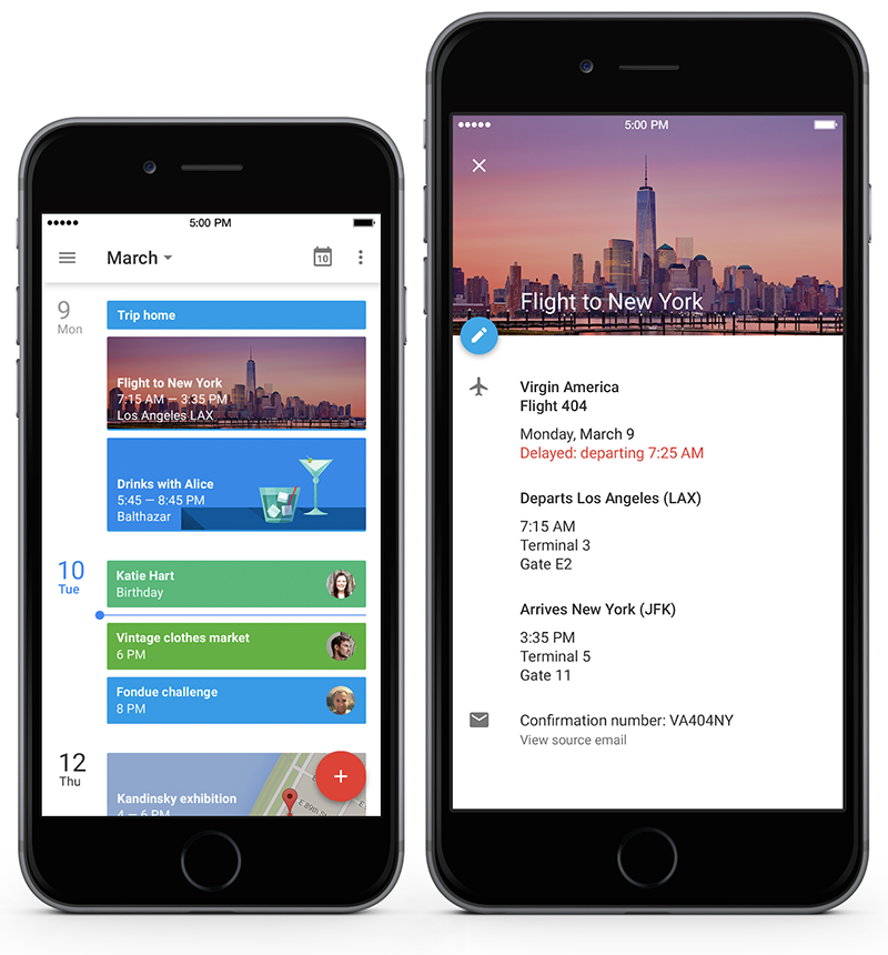 Google Calendar ahora disponible para iPhone