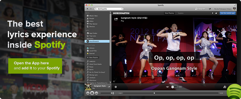 Un karaoke en Spotify gracias a la integración de Musixmatch