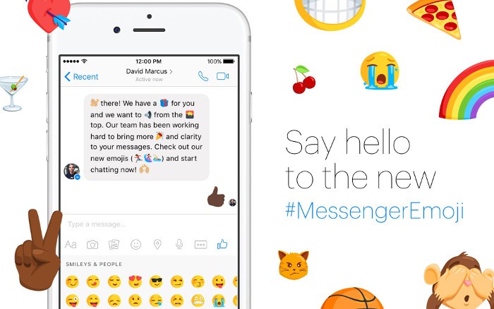 Facebook Messenger ya tiene 1.500 nuevos emojis