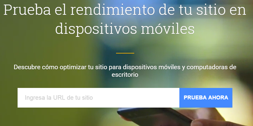Prueba la velocidad y optimización de tu sitio web para dispositivos móviles con este servicio de Google