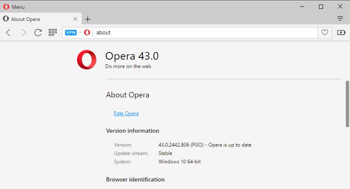 Opera 43, estas son sus principales novedades