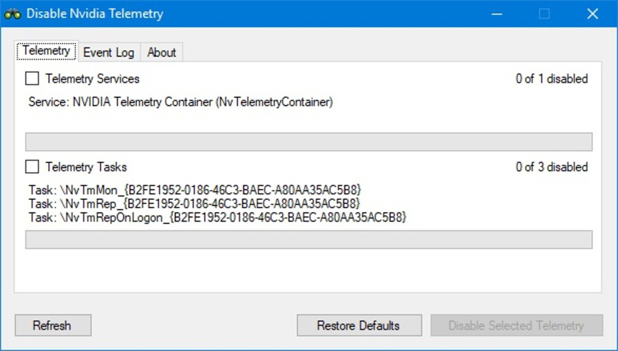 Nvidia container это. Telemetry Windows. NVPROFILEUPDATERONLOGON {b2fe1952-0186-46c3-BAEC-a80aa35ac5b8.