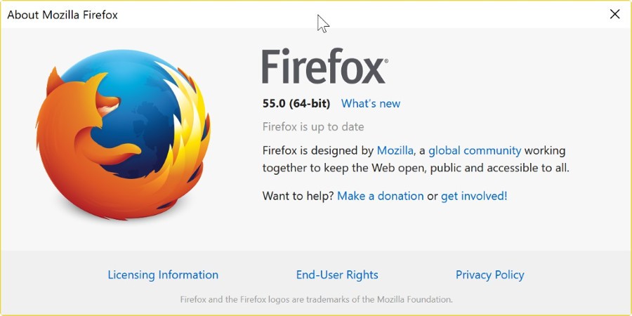 Publicado Firefox 55.0, estas son sus novedades más importantes