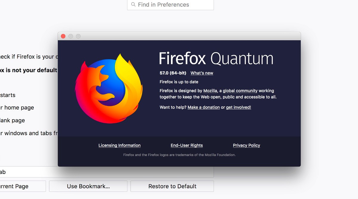 Firefox 57, la versión que ya integra Quantum y se hace más rápida