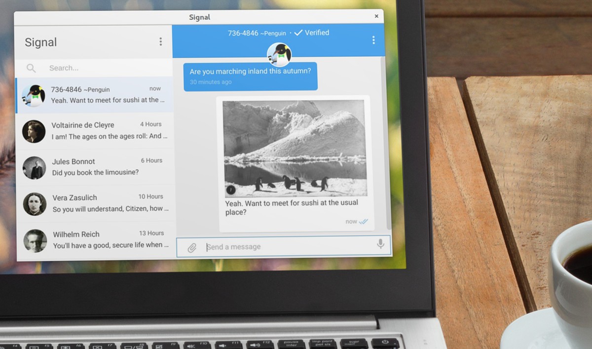 Signal ya tiene aplicación para escritorio, y esta sí es la buena