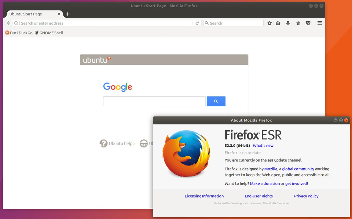 El próximo Firefox ESR estará basado en la versión 60