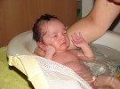 Bañar al recién nacido