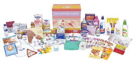 Supermercados y webs que regalan cestas a nuestro bebé