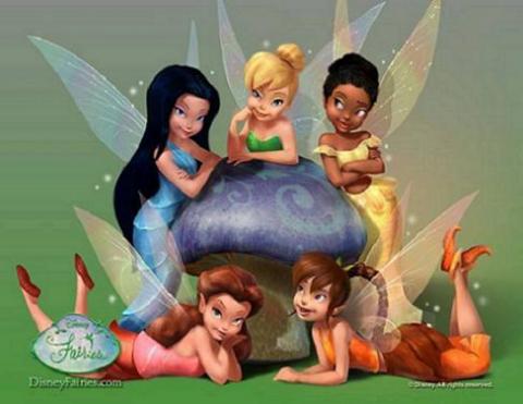 Dibujos animados: Disney fairies, quien es quien en el mundo de las hadas