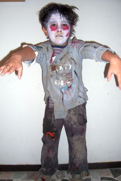 Disfraz casero para Halloween: Zombie