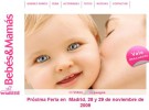 Bebés & Mamás vuelve a Madrid los días 28 y 29 de noviembre
