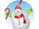 Disfraz casero para Navidad: Muñeco de nieve