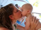 Se puede besar a un bebé en la boca…
