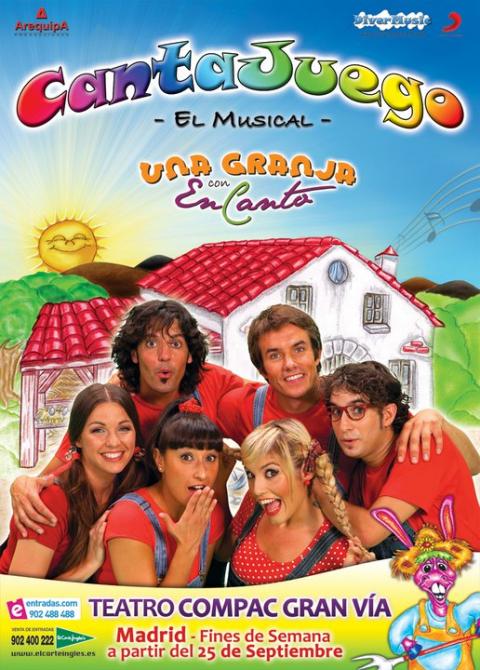 El 25 de septiembre, estreno de CantaJuego El Musical