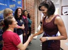 Michelle Obama alienta la lactancia materna