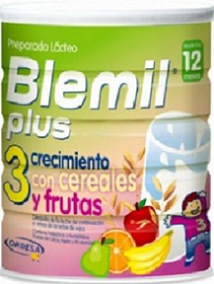 Blemil Plus 3 ahora también con fruta