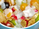 Recetas infantiles con yogur: Cereales con fruta y yogur