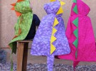 Disfraz casero para Halloween: Dragón colorido