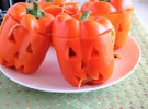 Receta para Halloween: Espeluznantes pimientos rellenos de gusanos