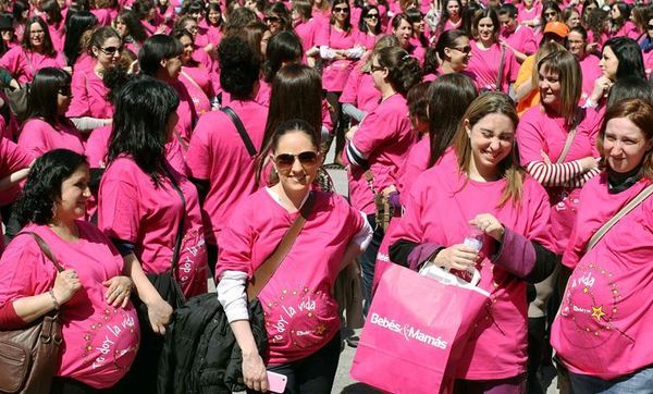 El Récord Guiness de concentración de embarazadas para Barcelona
