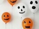 Manualidades para Halloween: Globos terroríficos