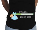 Camisetas divertidas para embarazadas