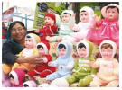 Todos los Santos: en Bolivia regalan un muñeco para quedarse embarazada