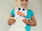 Manualidades: Muñeco de nieve de papel
