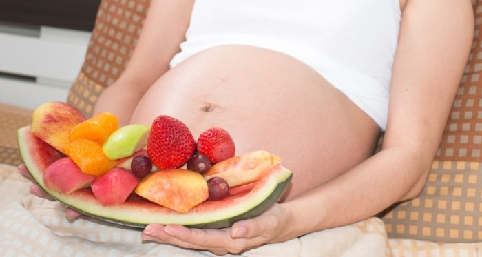frutas en el embarazo
