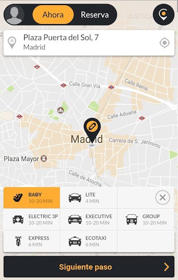 Cabify Baby - App