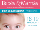 Bebés&Mamás en Barcelona el 18 y 19 de marzo
