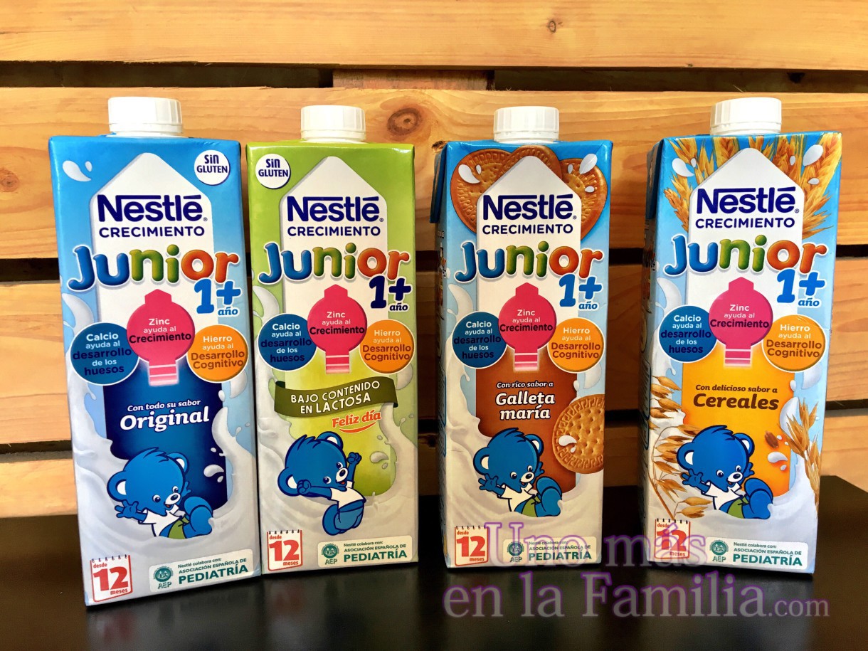 Nestlé Junior Crecimiento lanza una nueva variedad baja en lactosa