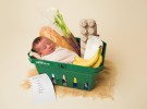 El bebé que nació en el supermercado se hace viral